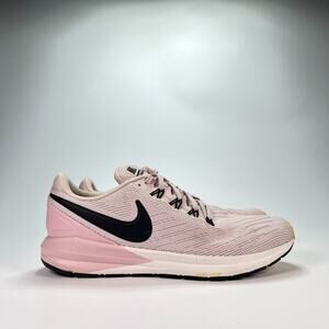 Nike Air Zoom Structure 22 Pink Running Shoes Sneaker AA1640-009 Womens Size 8.5
